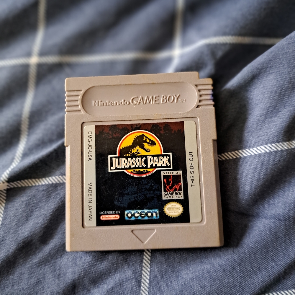 Nintendo Gray Handheld Console Game Cartridge